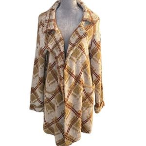 NWT’s Cable knit Jacket fall colors. Size M